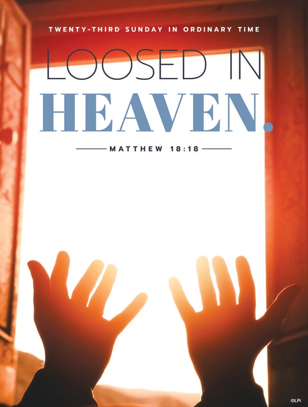 Cover of the St. Augustine parish bulletin for this issue.