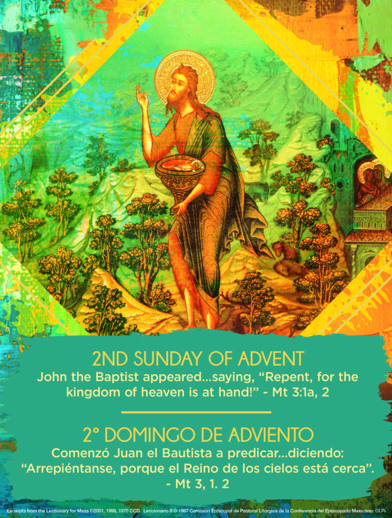 Cover of the St. Augustine parish bulletin for December 7, 2025.