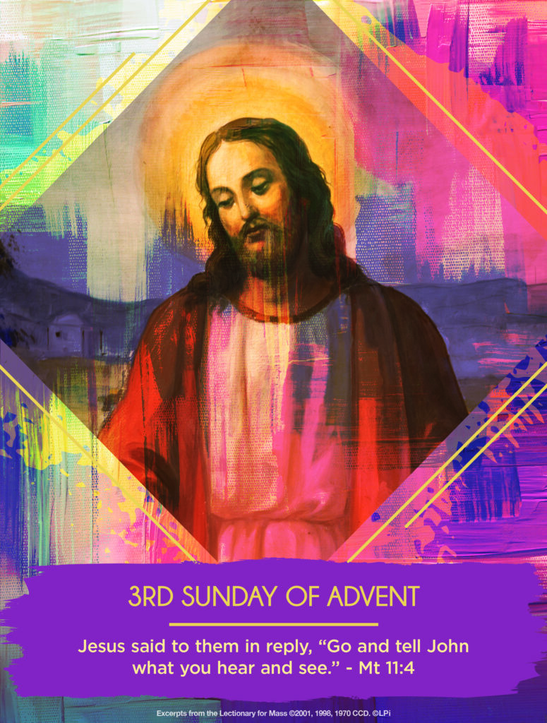 Cover of the St. Augustine parish bulletin for December 14, 2025.