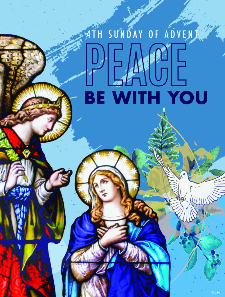 Cover of the St. Augustine parish bulletin for December 21, 2025.