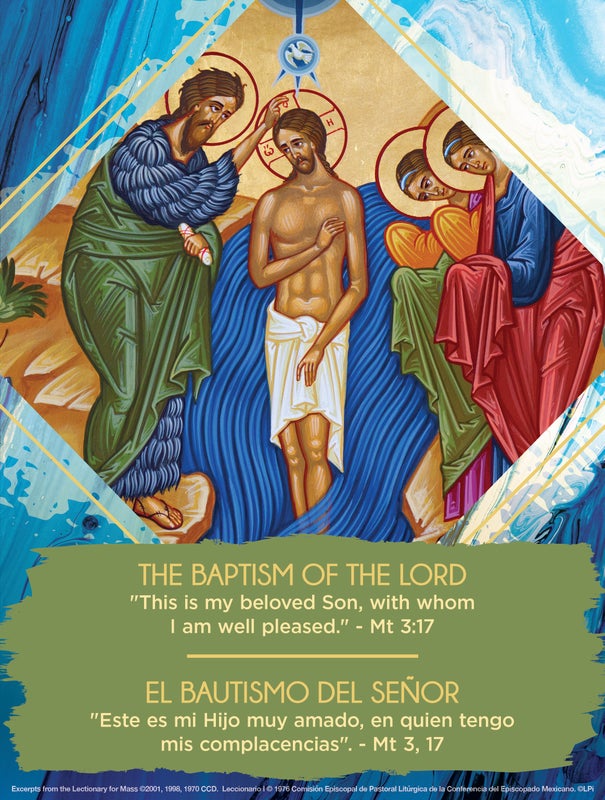 Cover of the St. Augustine parish bulletin for January 11, 2026.