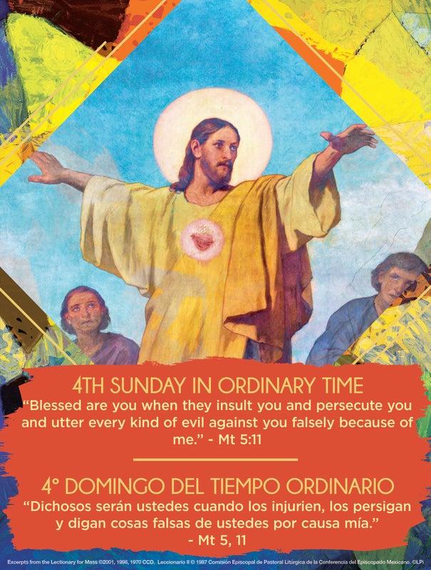 Cover of the St. Augustine parish bulletin for February 1, 2026.