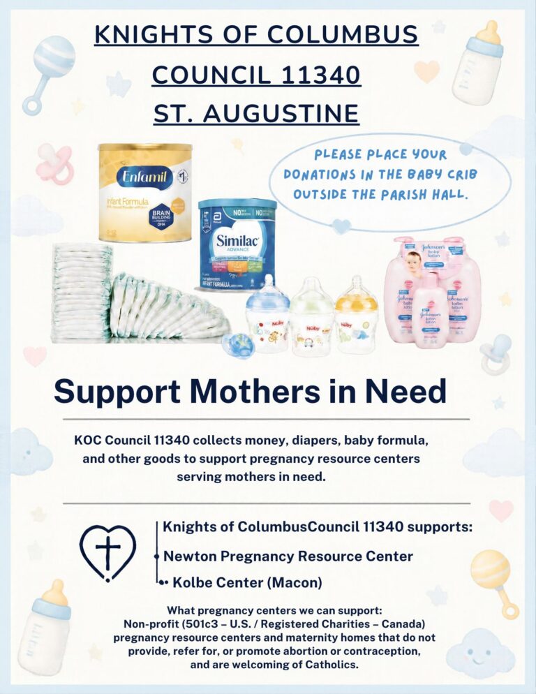 Baby items are needed for mothers that need assistance.